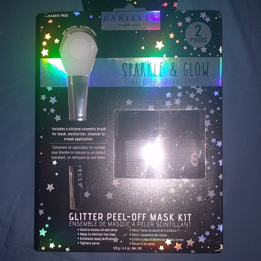 Glitter mask kit